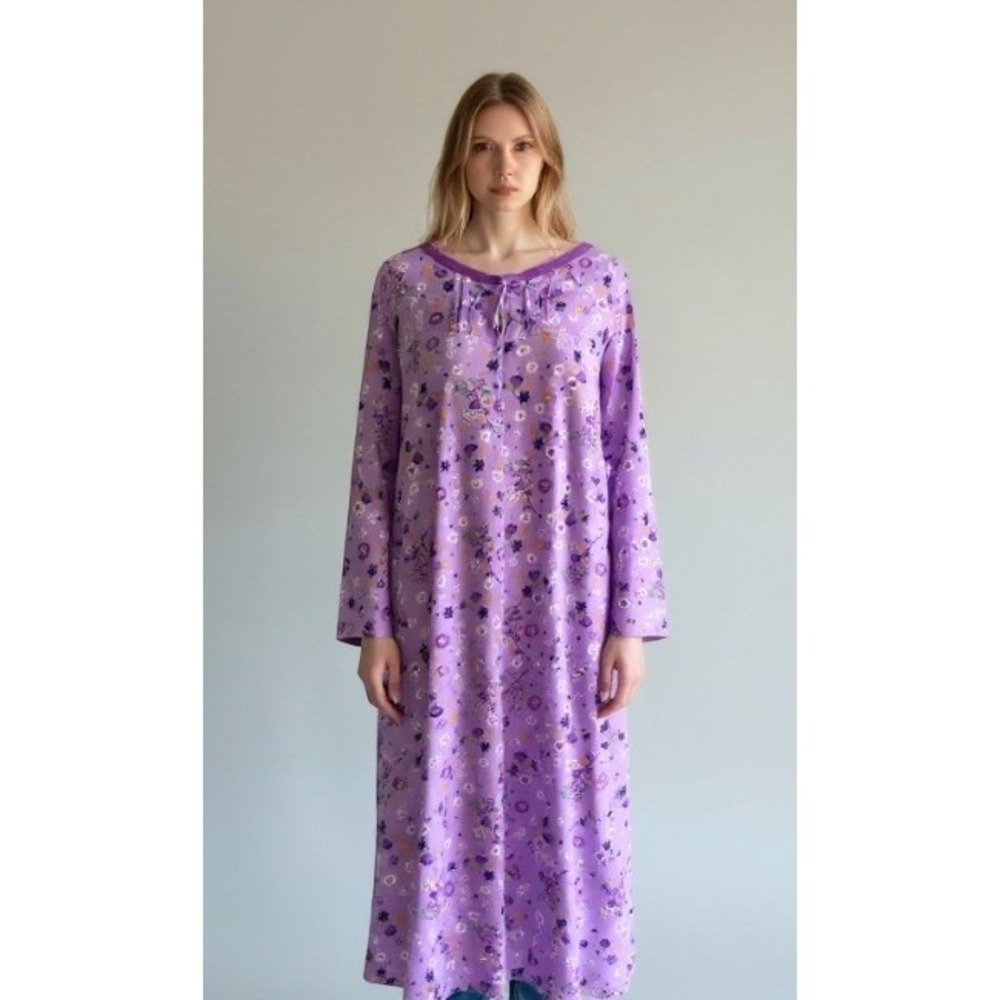 Betsy TW Nightgown loungewear Mumu Large loungewear sleepwear grandmacore